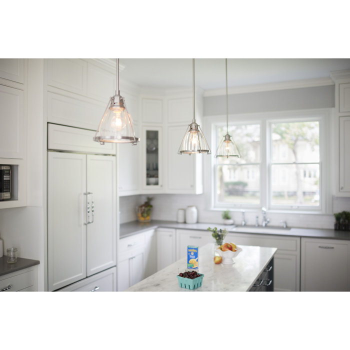 Breakwater Bay Petree 1 Light Single Bell Pendant & Reviews Wayfair